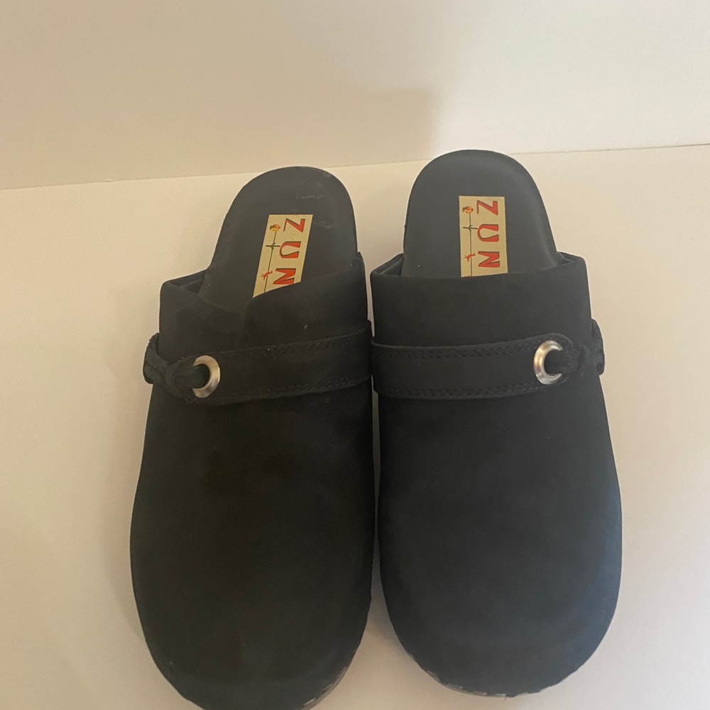 Navy Blue Clogs - image 2